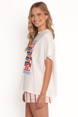 Aperitivo Tee Set - White Red Aperitivo