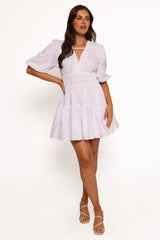 Alessia Mini Dress - White