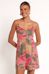Analu Romper - Pink Rio