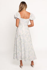 Beati Midi Dress - Blue