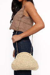 Bett Clutch Bag - Natural/Raffia