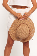 Brooke Straw Hat - Tan