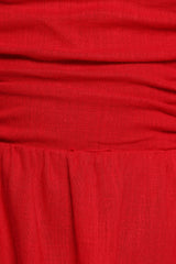 Callia Mini Dress - Red