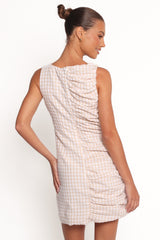 Catania Mini Dress - Beige