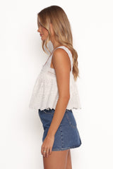 Destina Lace Top - Off White