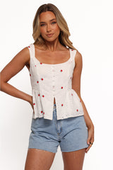 Estelle Top - White
