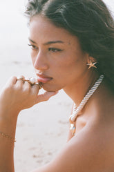 Bliss Starfish Earrings - Gold
