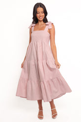 Giorgi Midi Dress - Pink