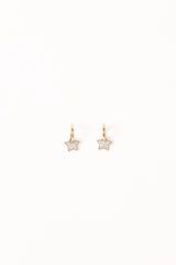 Hayden Star Earrings - Gold