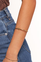 Jarvis Knot Bracelet - Gold