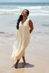 L¨ªa Maxi Dress - Lemon