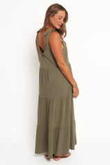 Marcy Midi Dress - Olive