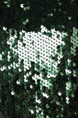 Miah Sequin Top - Emerald