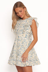 Rosalind Mini Dress - Yellow