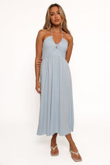 Tanner Midi Dress - Light Blue