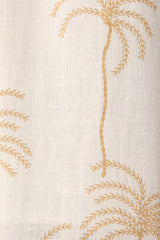 Granger Halterneck Midi Dress - White Print