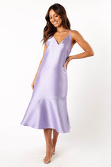 Novan Midi Dress - Lavender