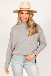 Conny Knit Sweater - Grey