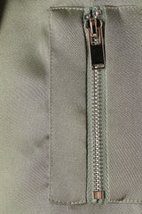 Kyra Bomber Jacket - Sage