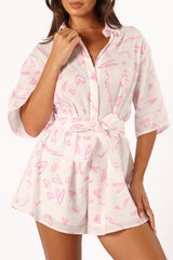 Kellie Romper - Amore Print