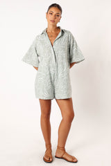 Kellie Romper - Sage