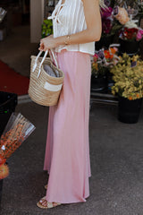 Stevie Maxi Skirt - Pink