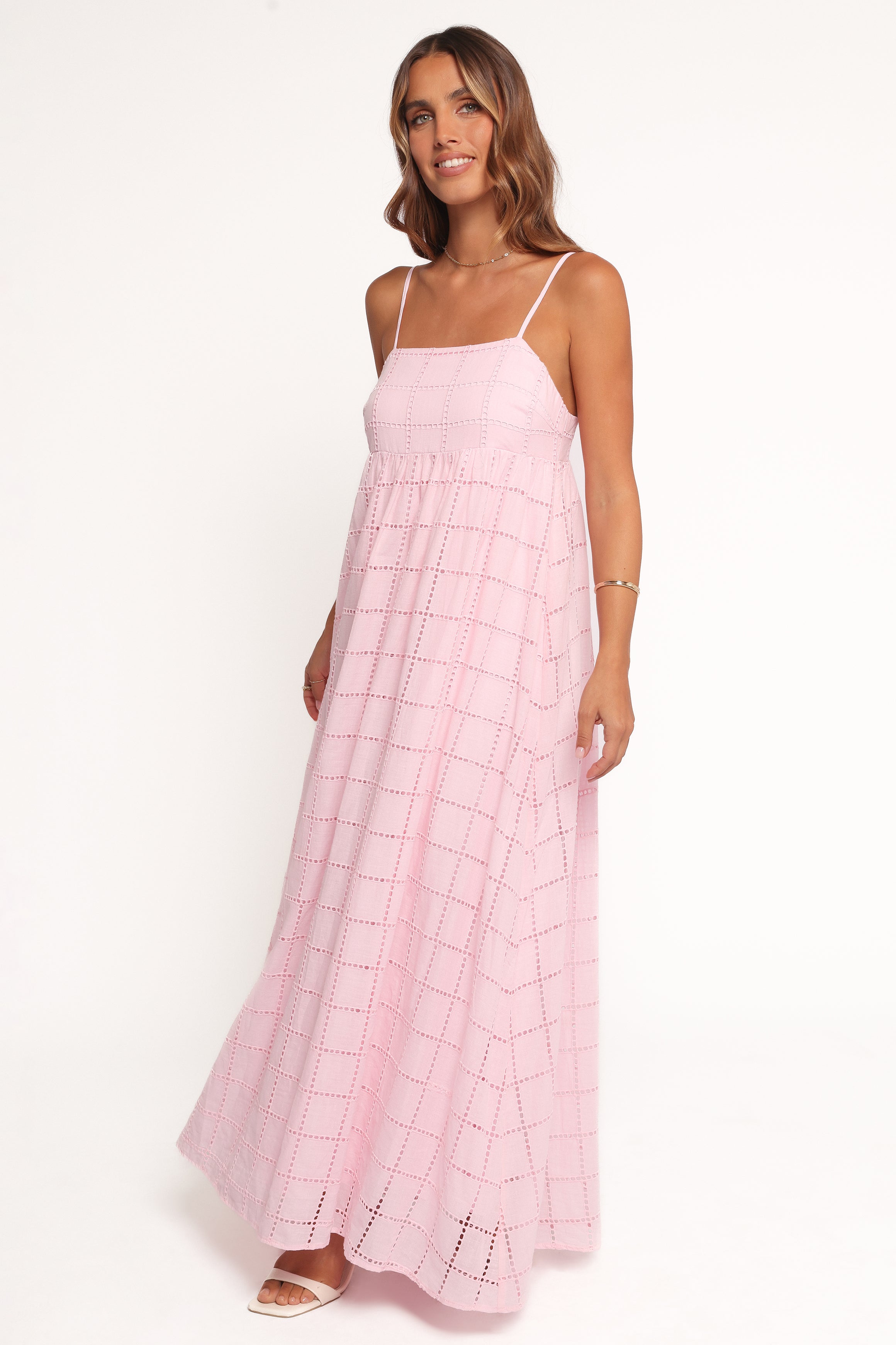 Alyah Maxi Dress - Pale Pink