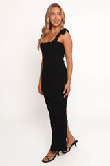 Anicia Midi Dress - Black