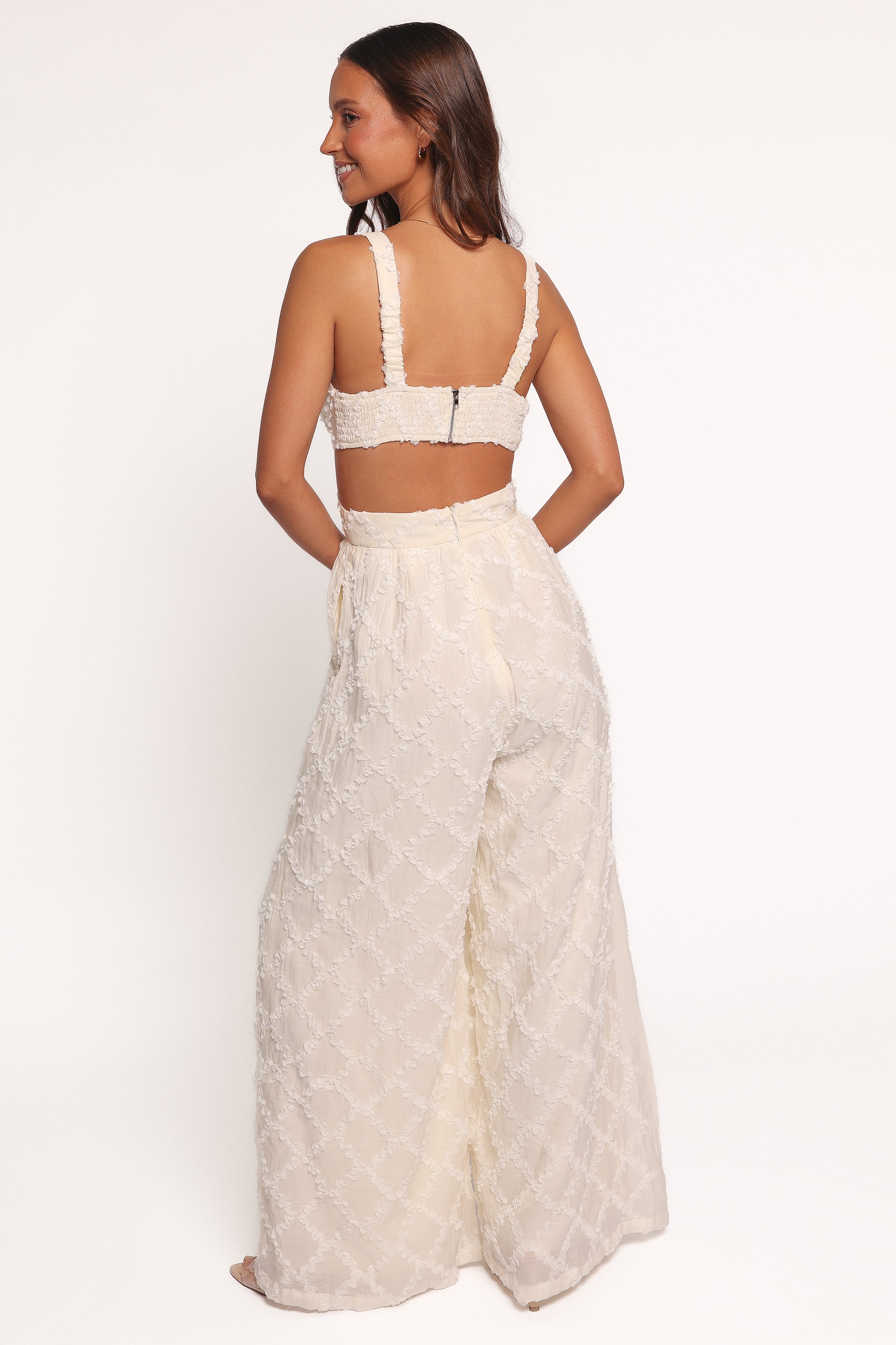 Avella Cutout Jumpsuit - White