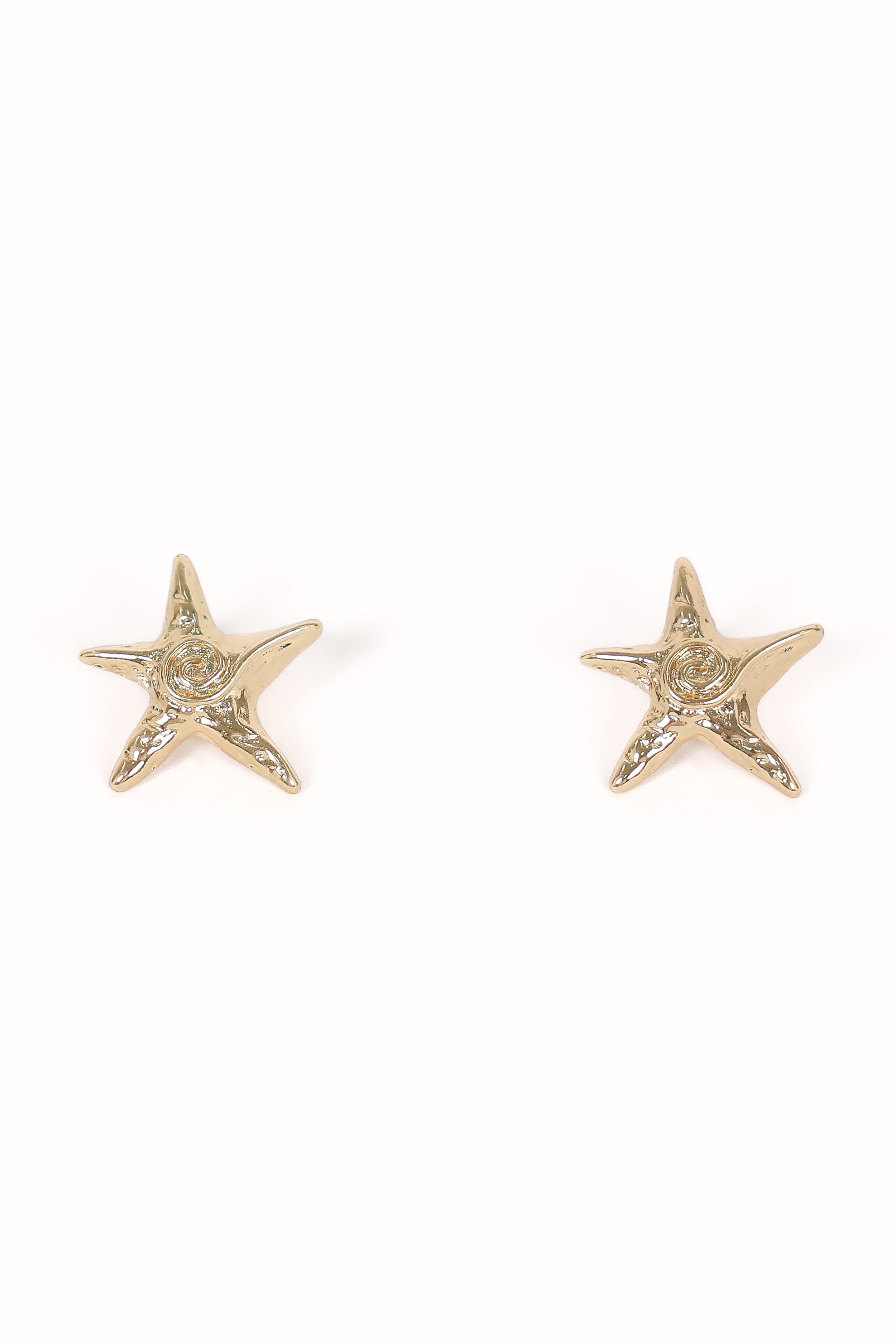 Bliss Starfish Earrings - Gold
