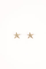 Bliss Starfish Earrings - Gold