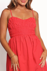 Camilla Maxi Dress - Red