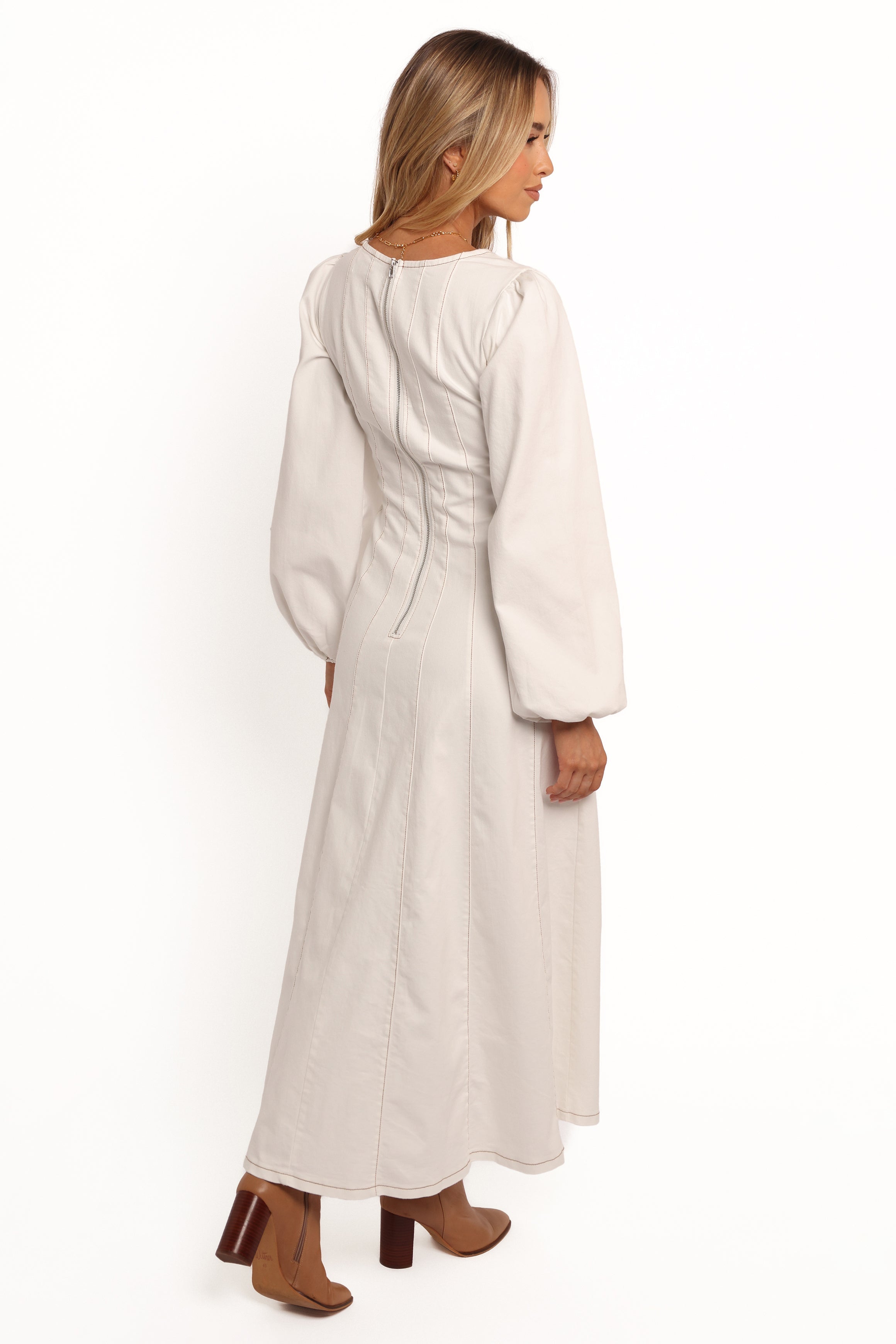 Cilla Midi Dress - White