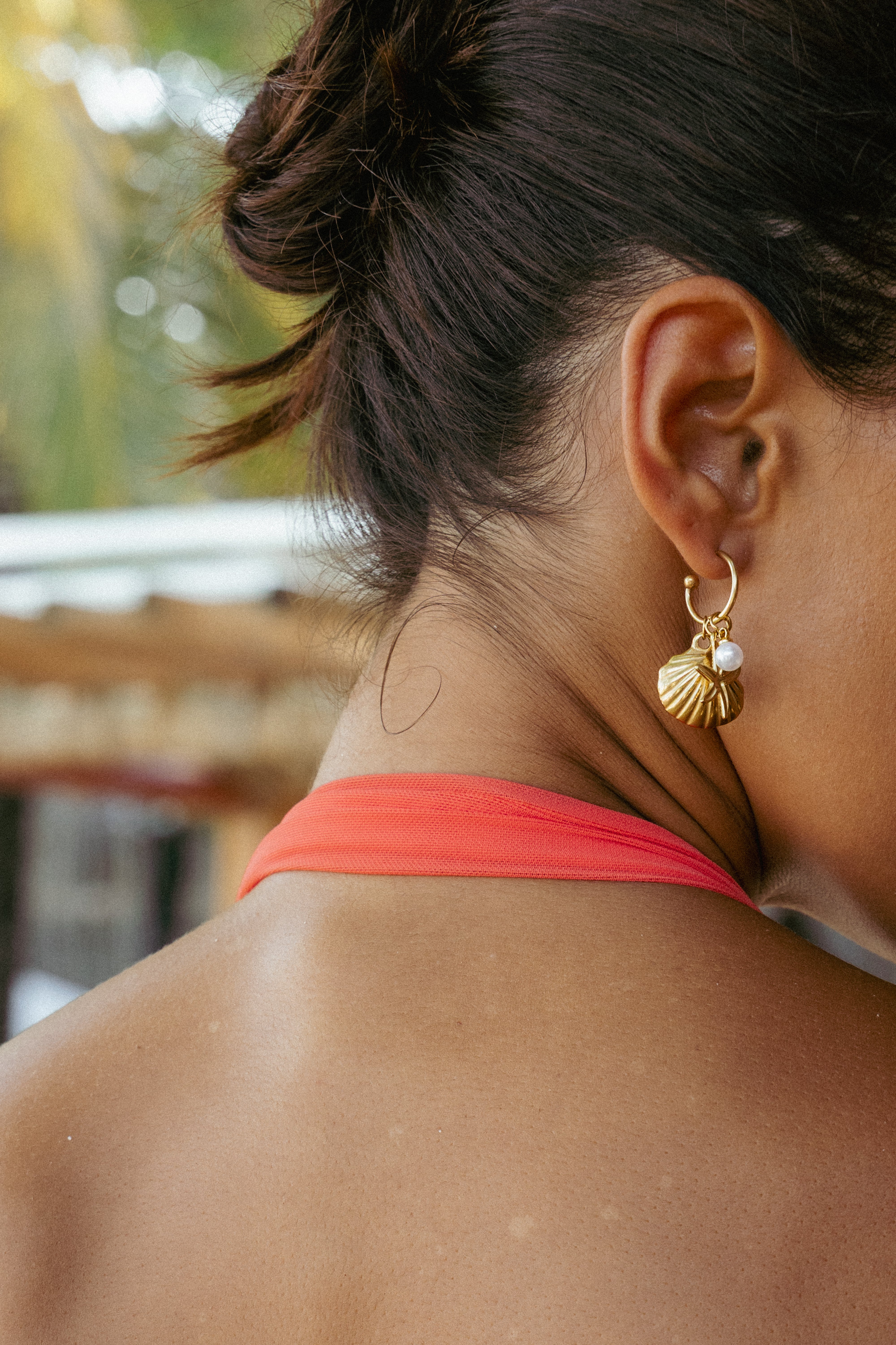 Cypress Earrings - Gold