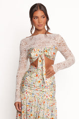 Dara Top - Garden Floral