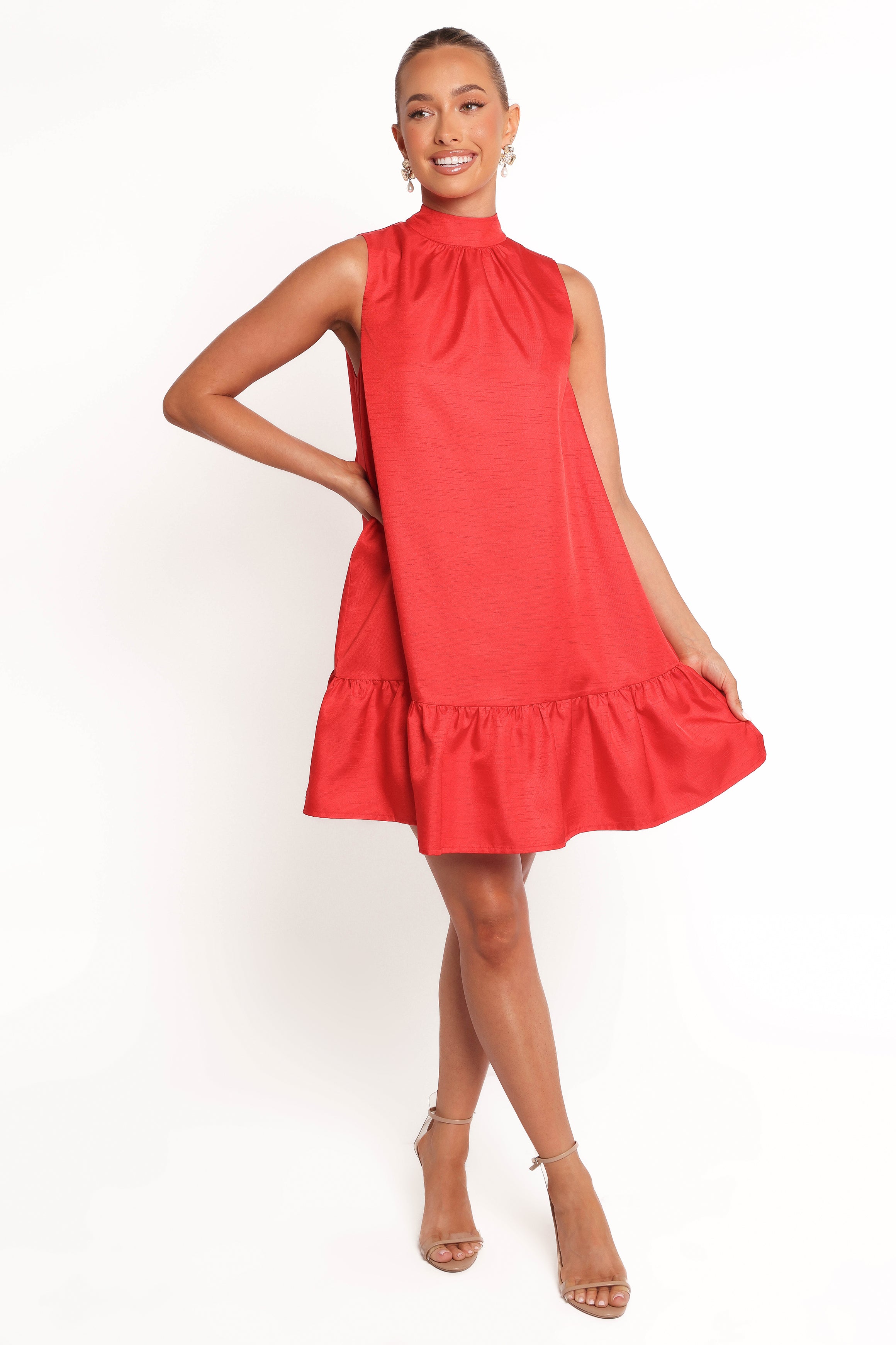 Darian Mini Dress - Red