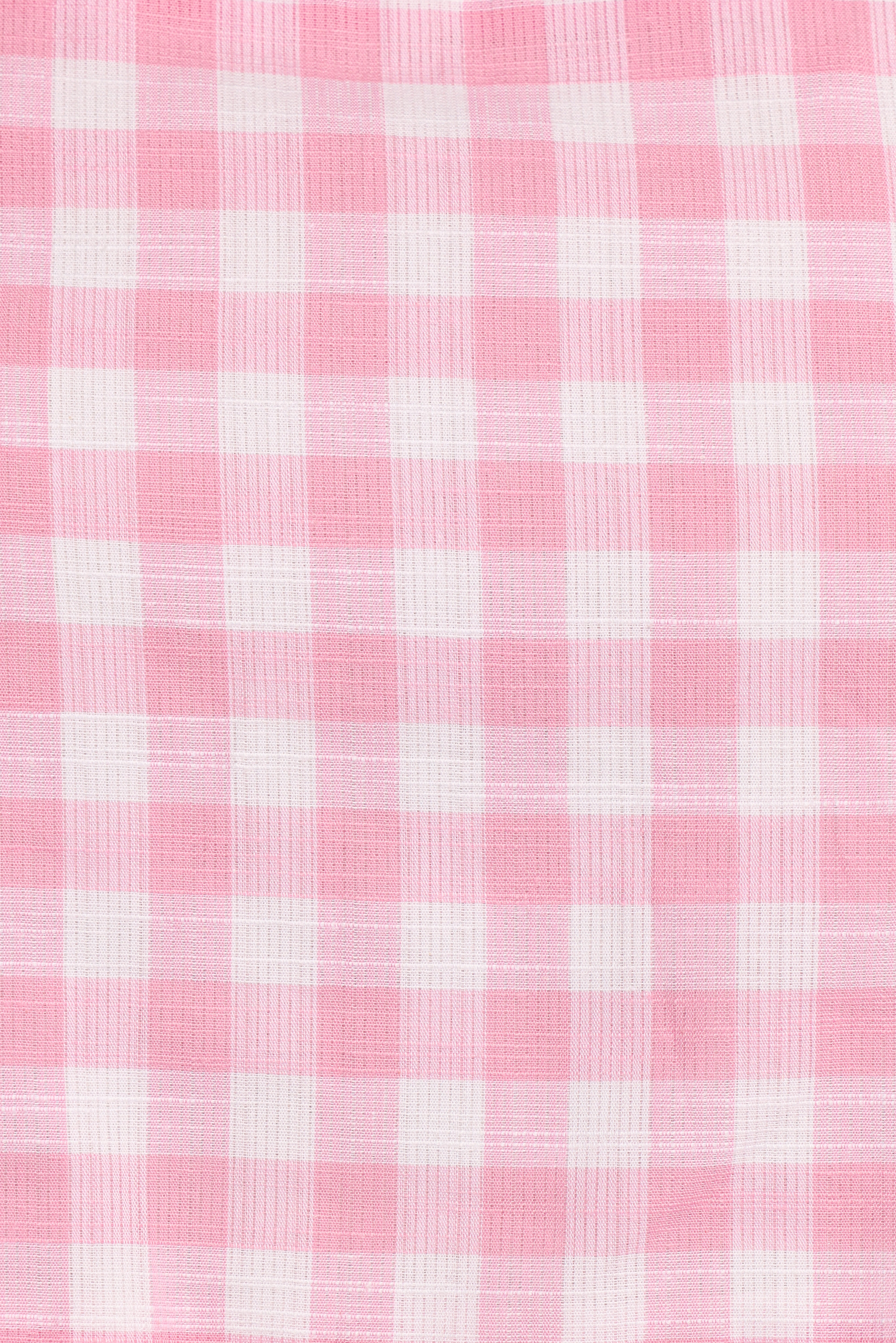 Devlin Cotton Top - Pink Gingham