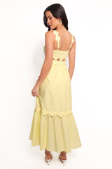 Dixie Maxi Dress - Yellow
