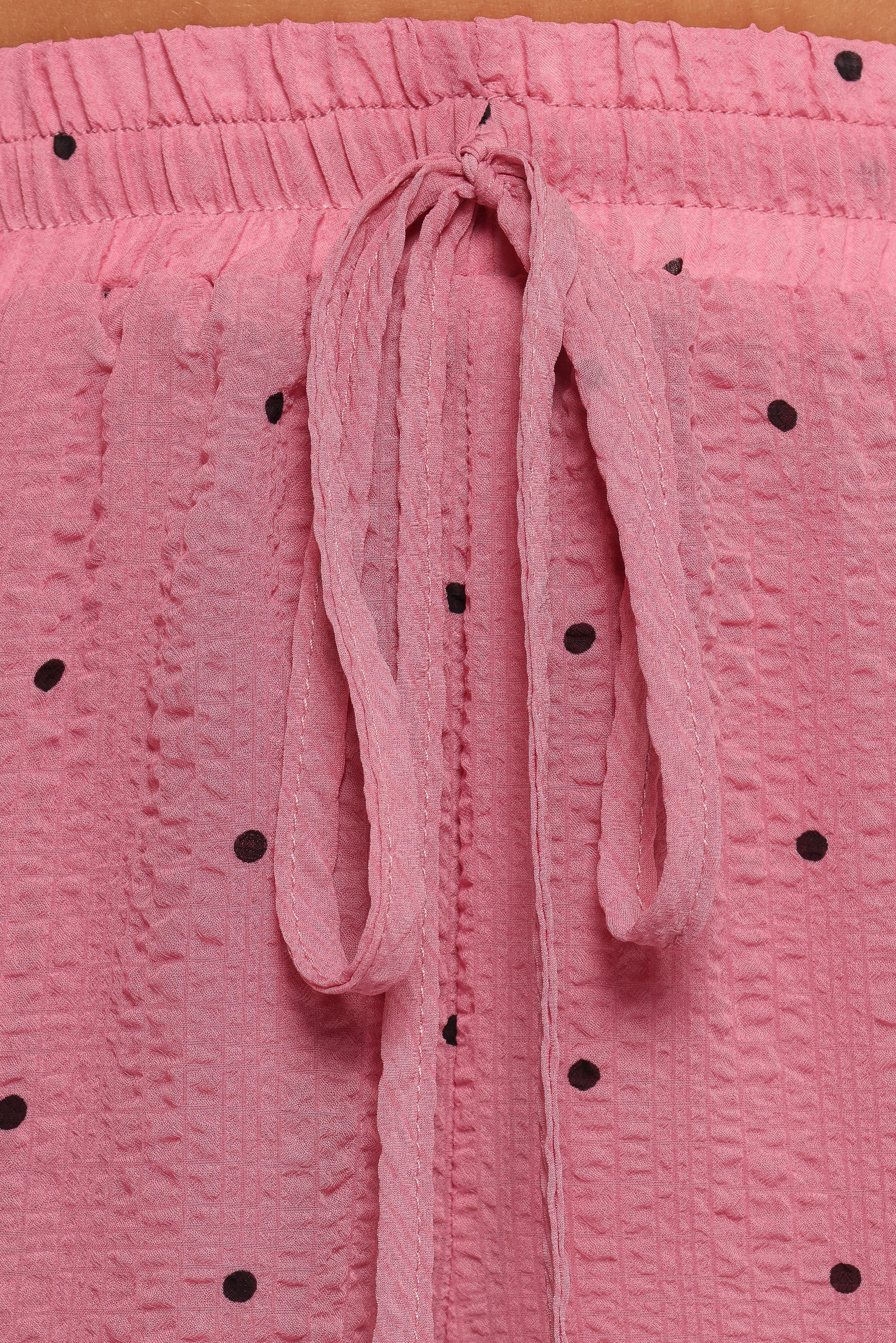 Nala Shorts - Pink Polka Dot