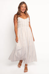 Dulce Midi Dress - Dream Blue