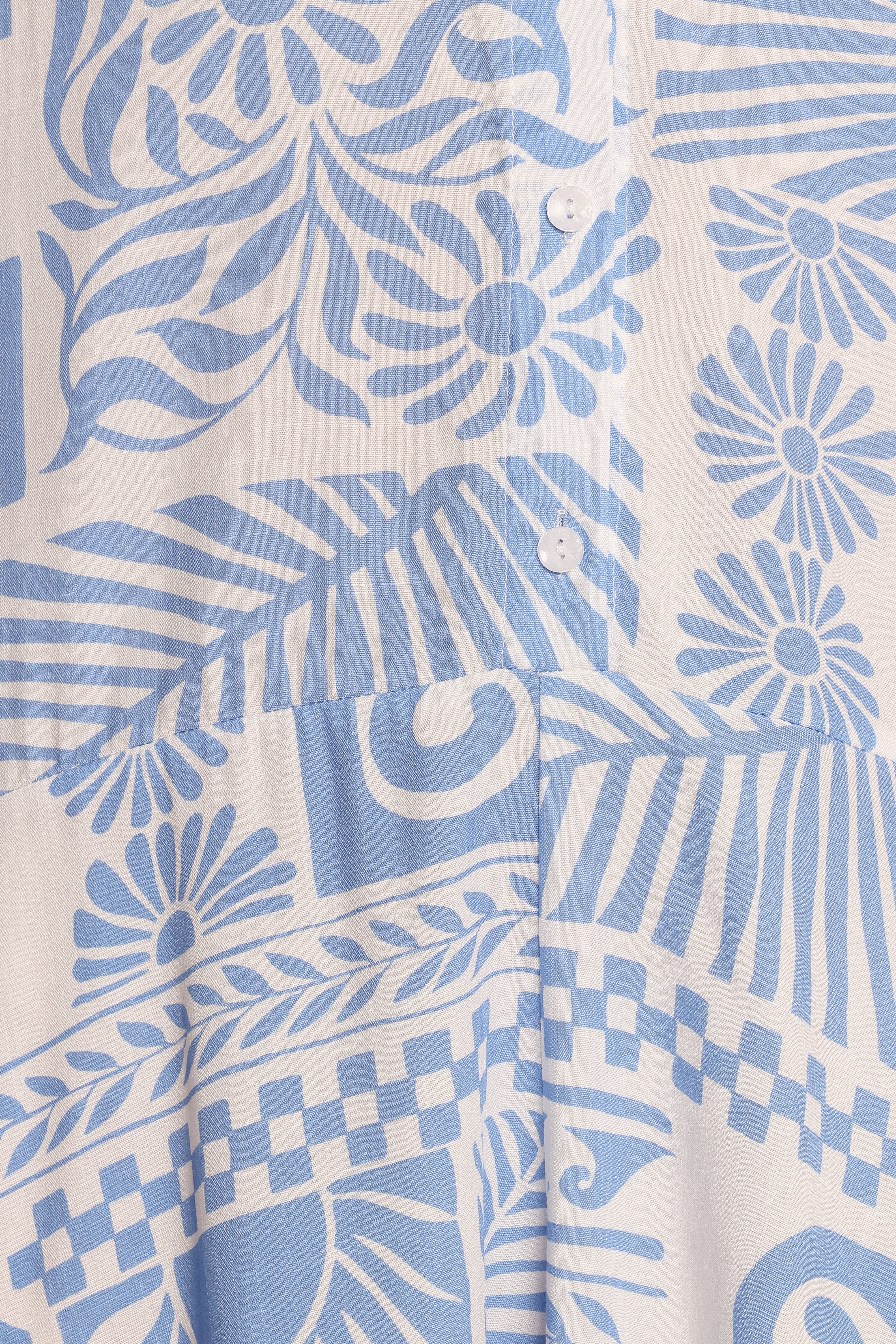 Ellisa Romper - Blue Floral