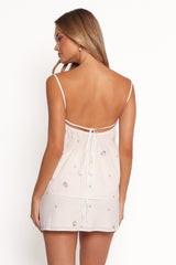 Esra Mini Skirt - Ivory