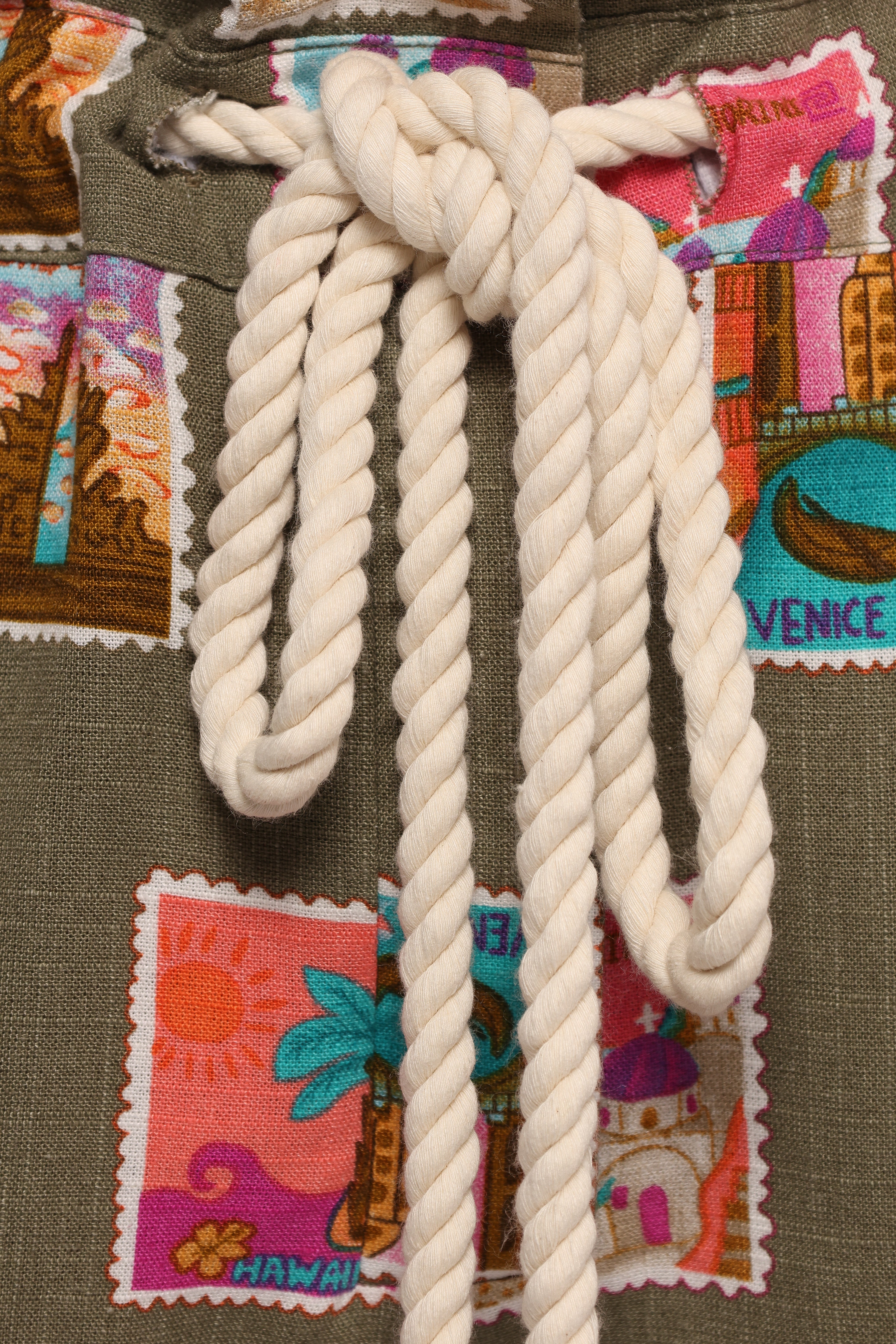 Everlee Romper - Olive Print