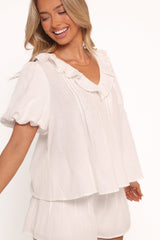 Felicity Short Set - White