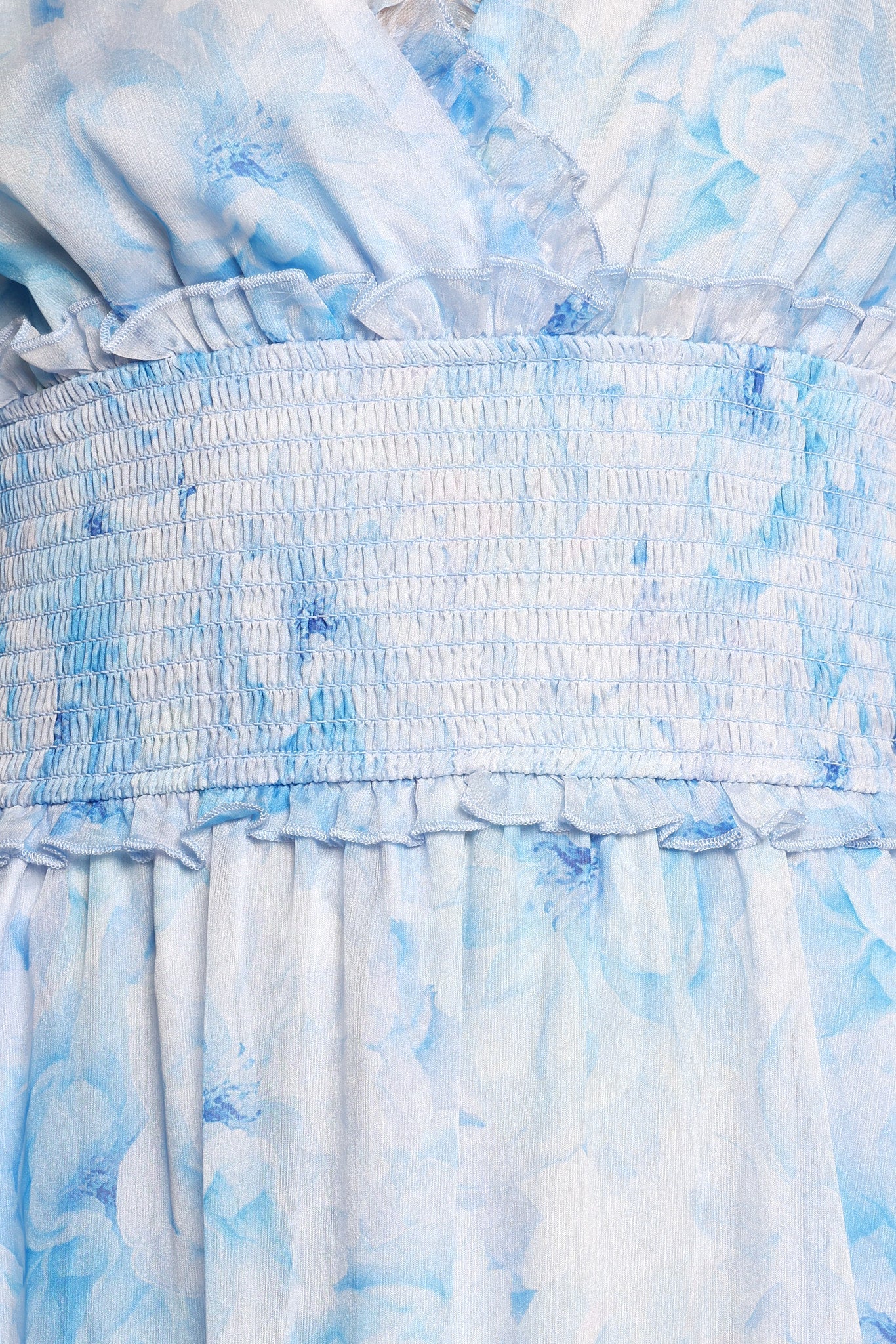 Fionna Maxi Dress - Blue Floral