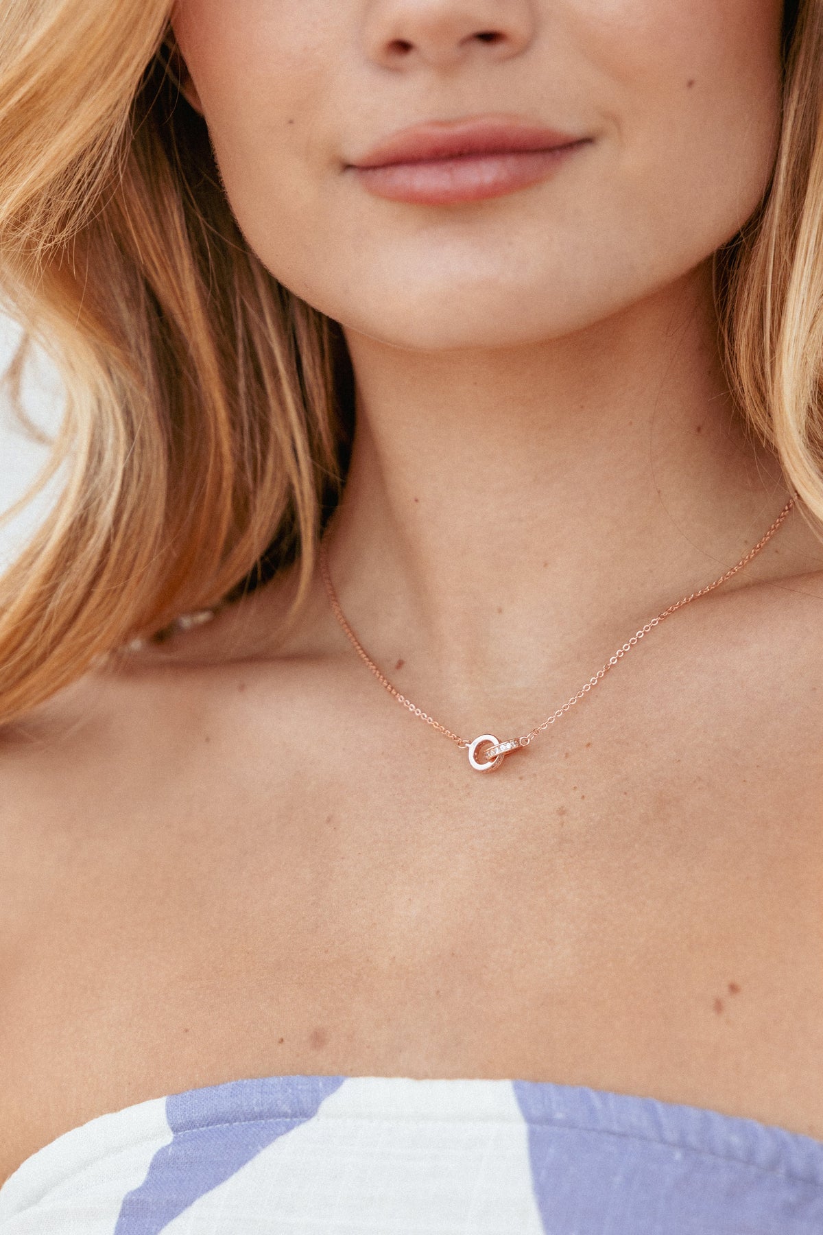 Flavia Necklace - Rose Gold