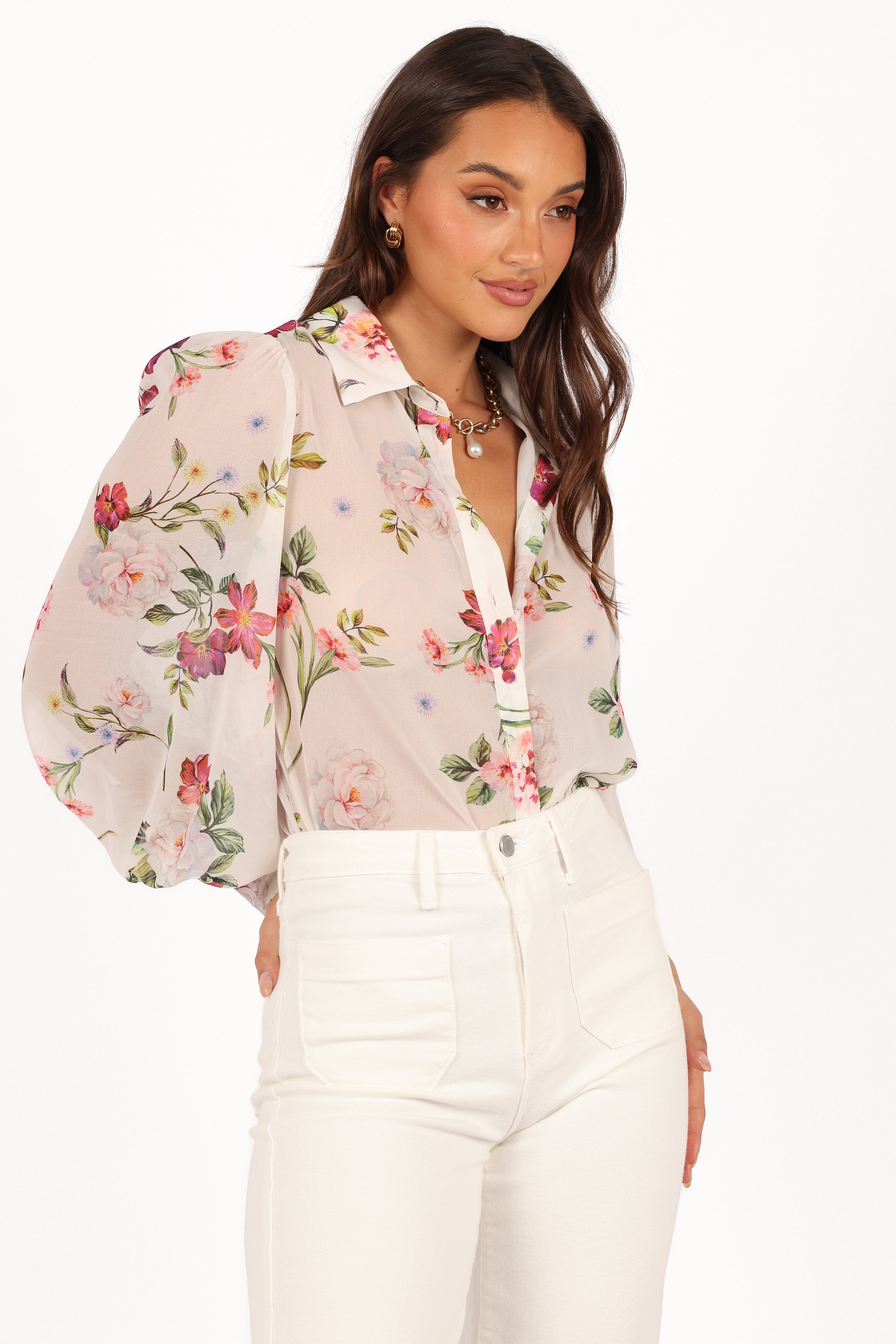 Fleetwood Blouse - Jaci White