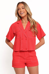 Flo Shirt - Red