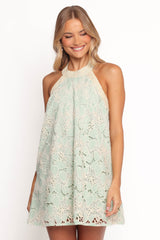 Florella Mini Dress - Mint