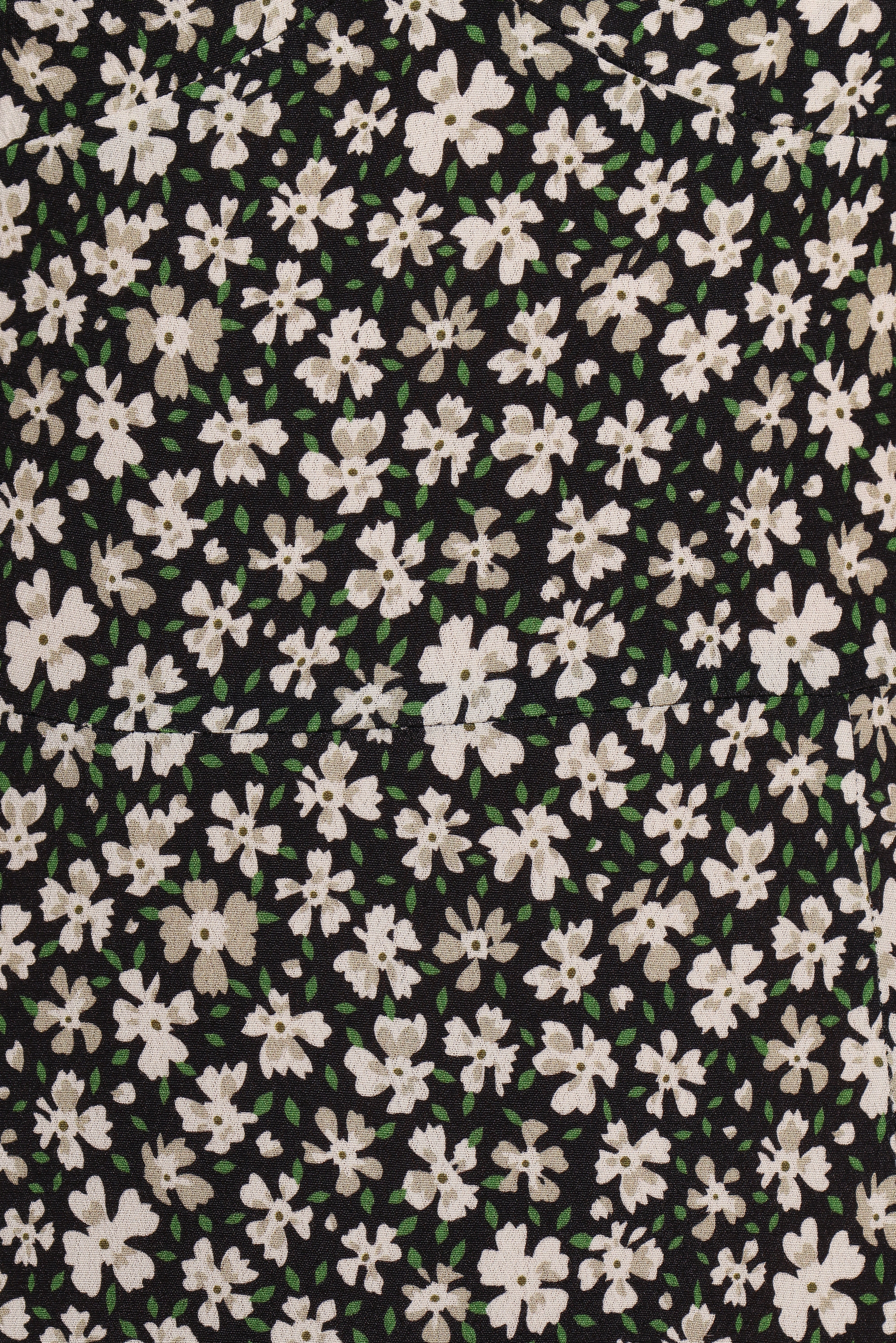 Franklin Dress - Black Floral